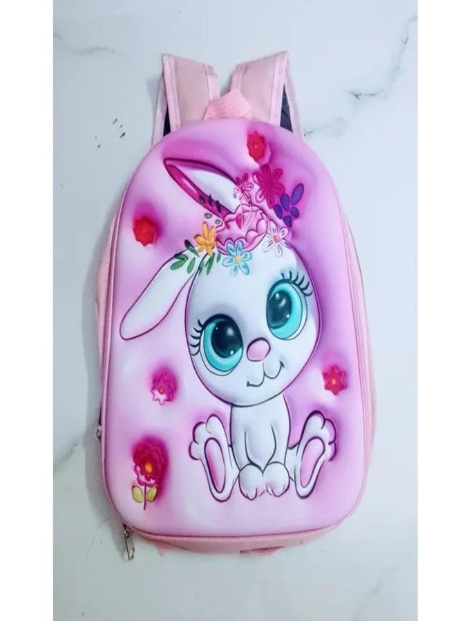 CHADU Bunny Embossed School Bag - Adorable & Durable Kids Backpack | Lightweight Design - Image 4